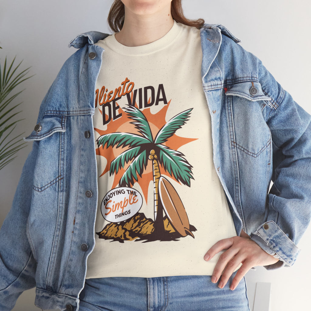 Pure Palm - (UNISEX) Heavy Cotton Tee - Aliento De Vida