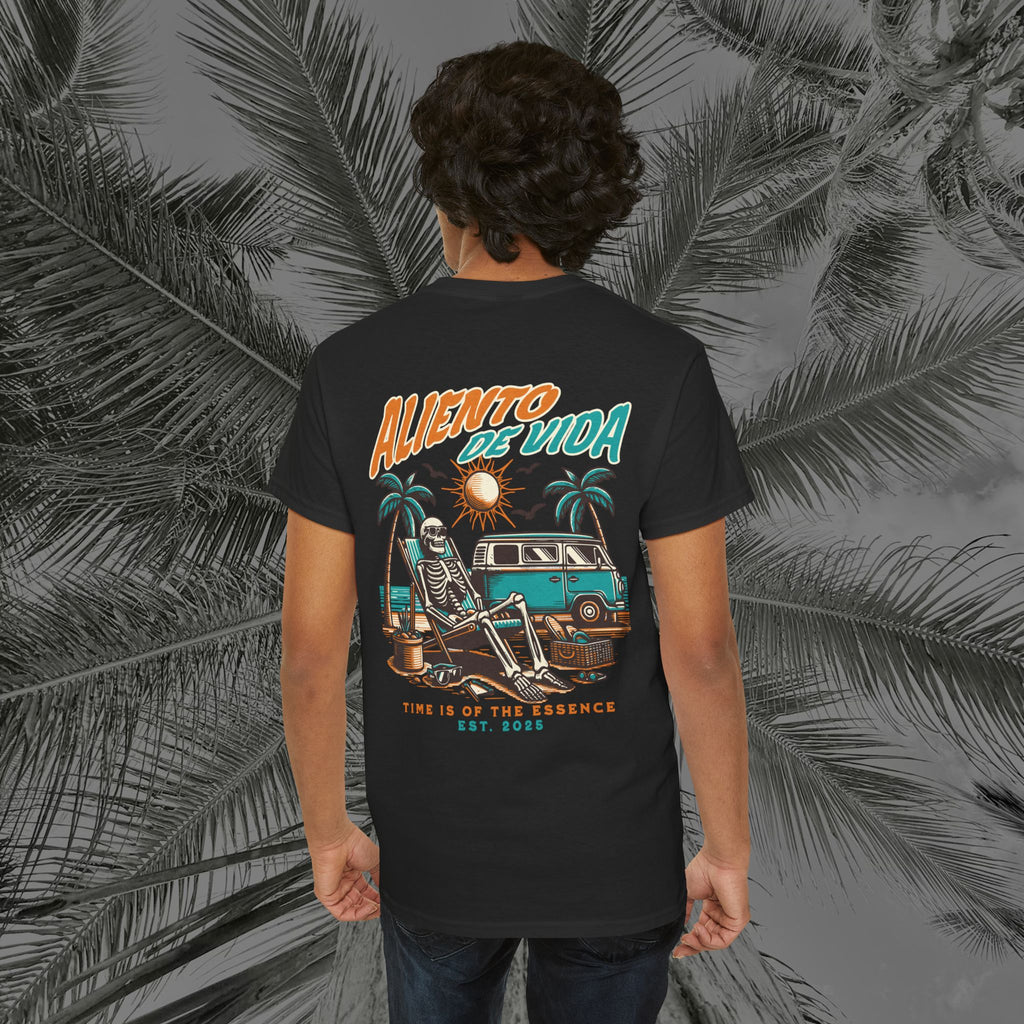 Beach, Please—I’m Dead - (UNISEX) Heavy Cotton T-Shirt - Aliento De Vida