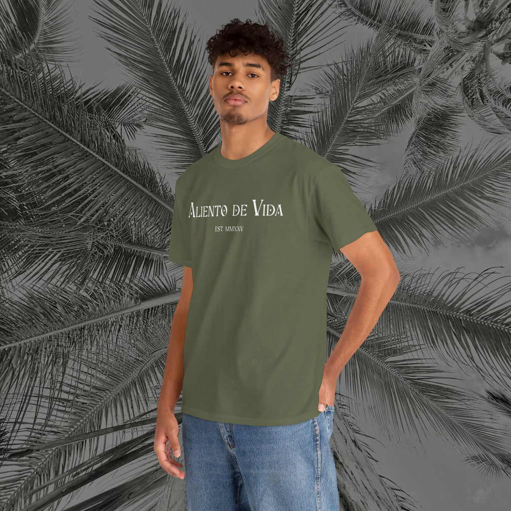 Peace Through Prayer - (UNISEX) Heavy Cotton Tee - Aliento De Vida