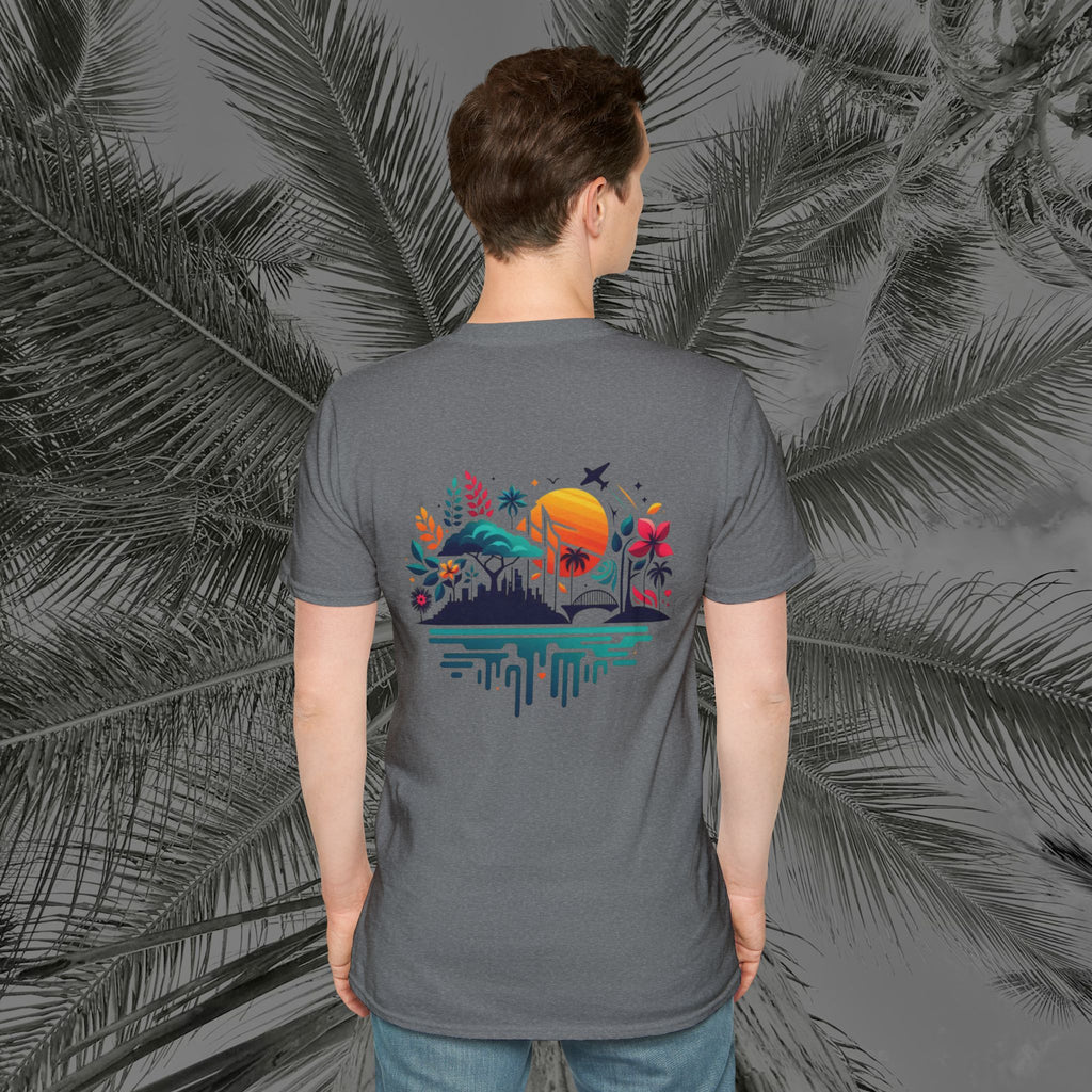 Vibrant Vibes - (UNISEX) Soft style T-Shirt - Aliento De Vida