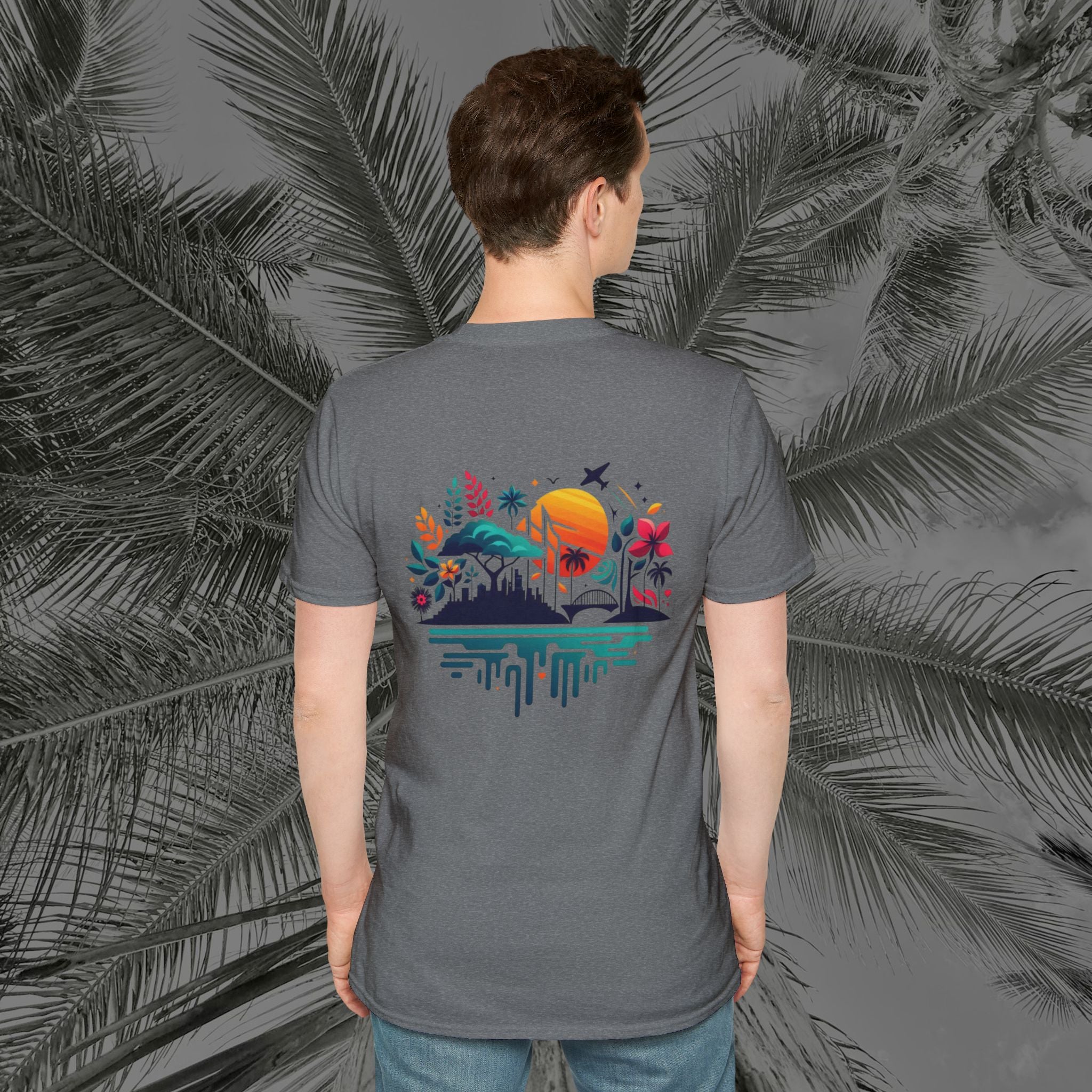 Vibrant Vibes - (UNISEX) Soft style T-Shirt - Aliento De Vida
