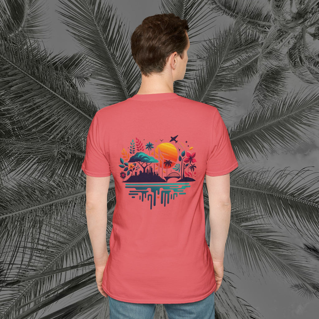 Vibrant Vibes - (UNISEX) Soft style T-Shirt - Aliento De Vida