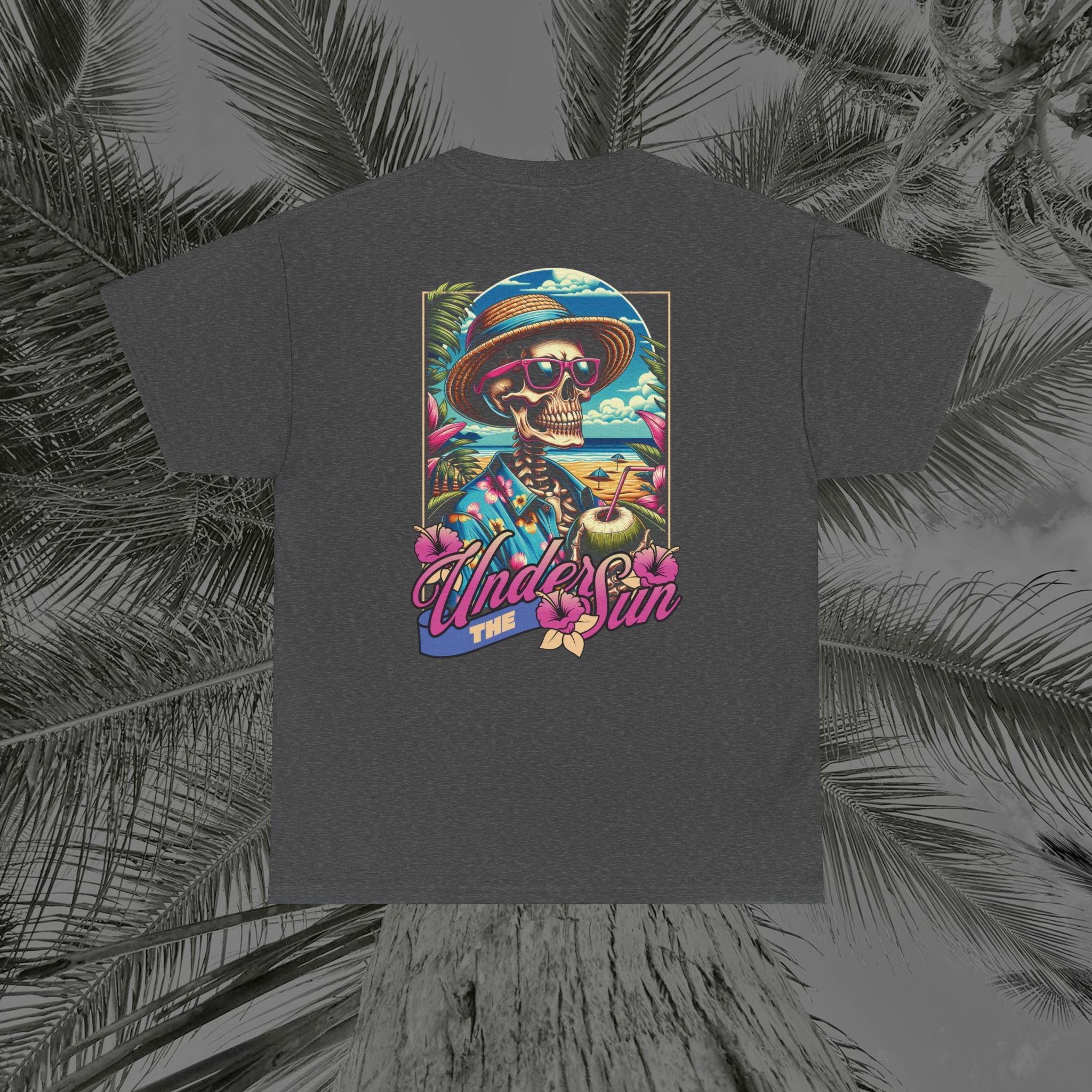 Resting Beach Face - (UNISEX) Heavy Cotton Tee - Aliento De Vida