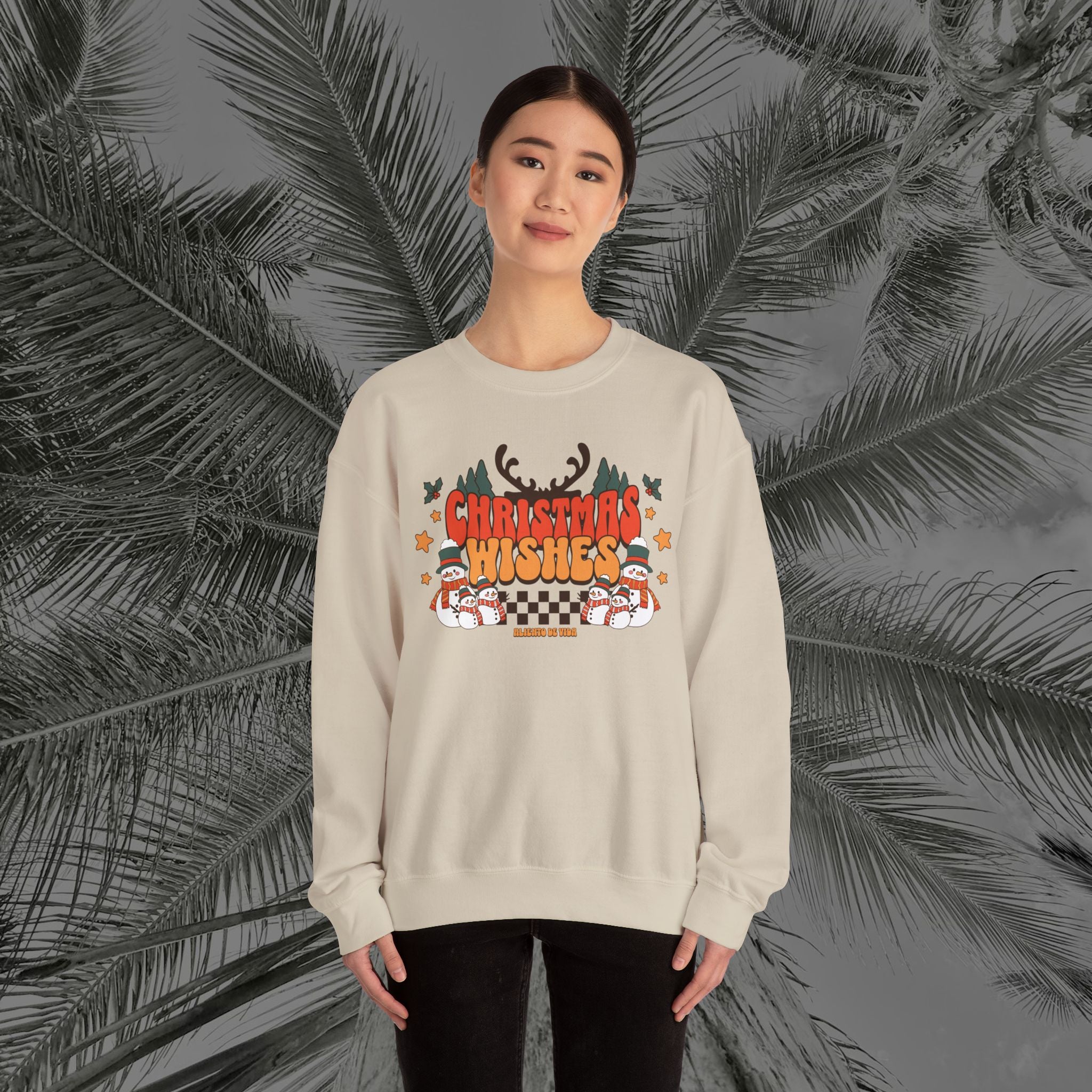 Chillin’ With My Snowmies - (UNISEX) Cozy Crewneck Sweatshirt - Aliento De Vida