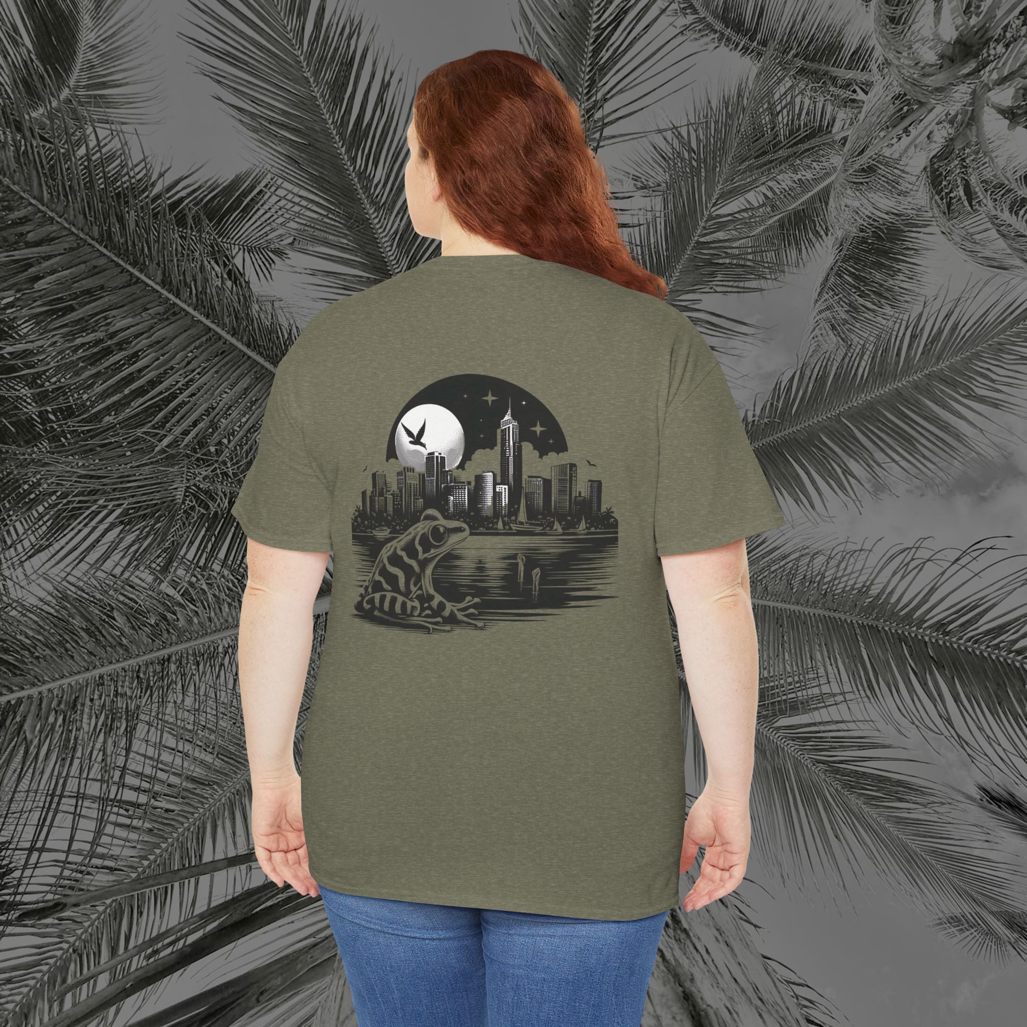 Urban Amphibian - (UNISEX) Heavy Cotton Tee - Aliento De Vida