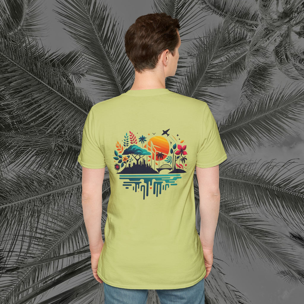 Vibrant Vibes - (UNISEX) Soft style T-Shirt - Aliento De Vida
