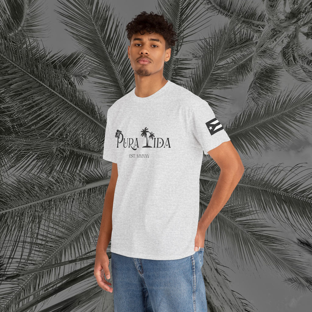 Isla Vibrante - PR COLLECTION - (UNISEX) Heavy Cotton Tee - Aliento De Vida