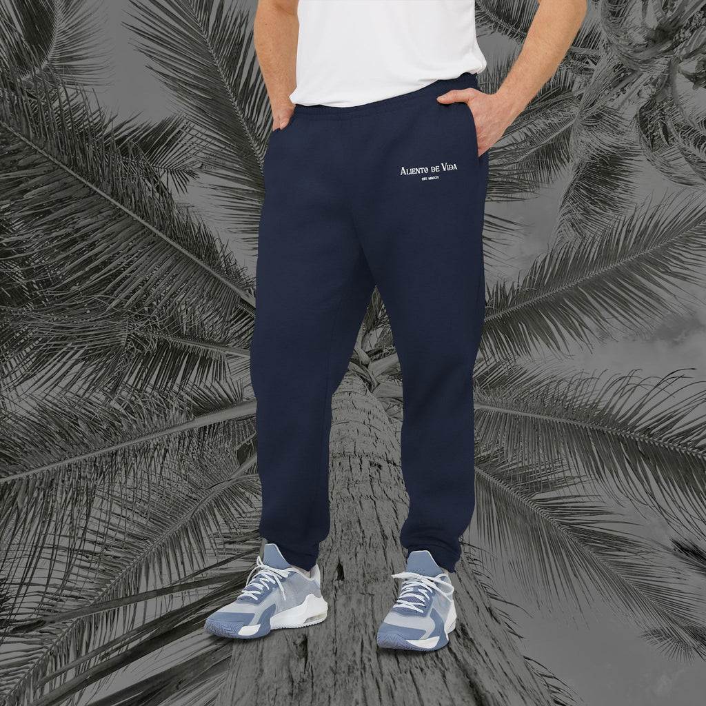 Aliento De Vida - (UNISEX) Adidas Fleece Joggers #2 (White)