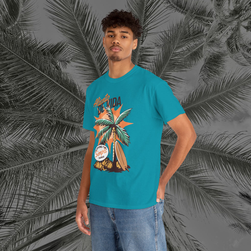 Pure Palm - (UNISEX) Heavy Cotton Tee - Aliento De Vida