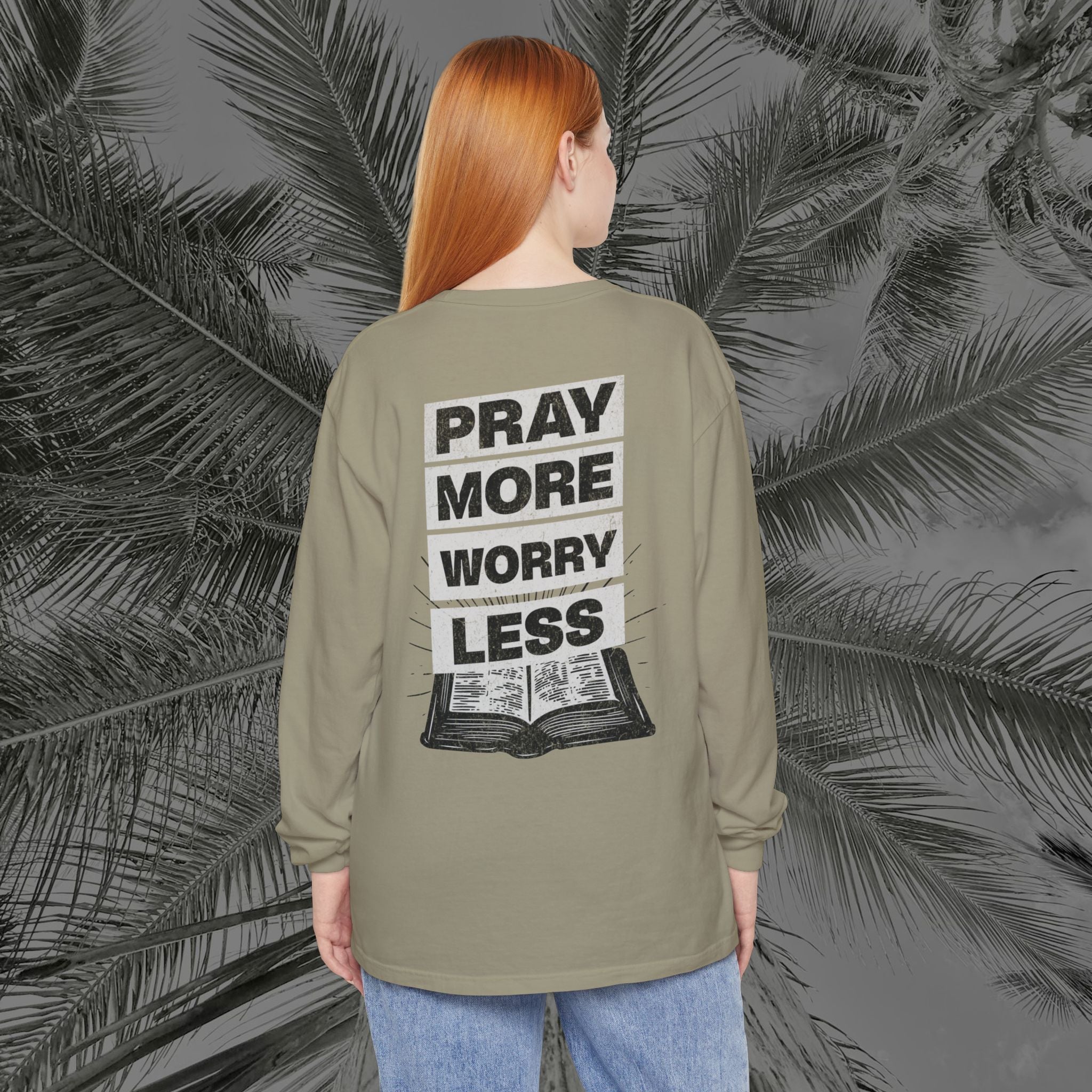 Peace Through Prayer - (UNISEX) Long Sleeve Shirt - Aliento De Vida