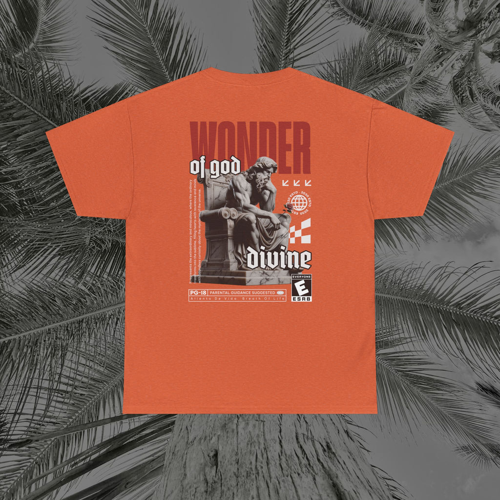 Throne of the Divine - (UNSEX) Heavy Cotton T-Shirt - Aliento De Vida