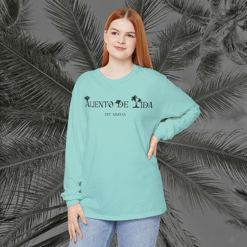 Isla Vibrante - (UNISEX) Long Sleeve T-Shirt - Aliento De Vida