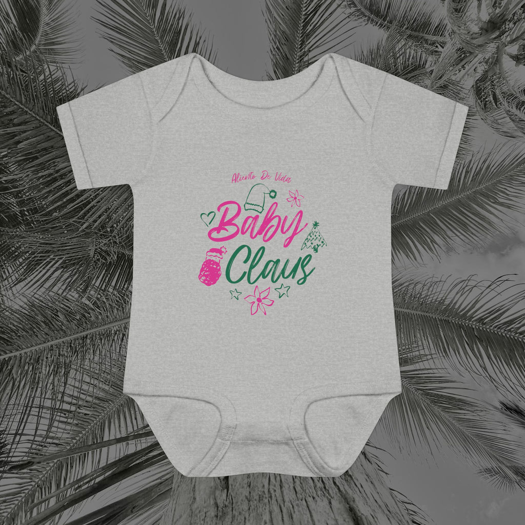 Baby Claus Magic - (Girls) Baby Bodysuit / Infant Onesie - Aliento De vida