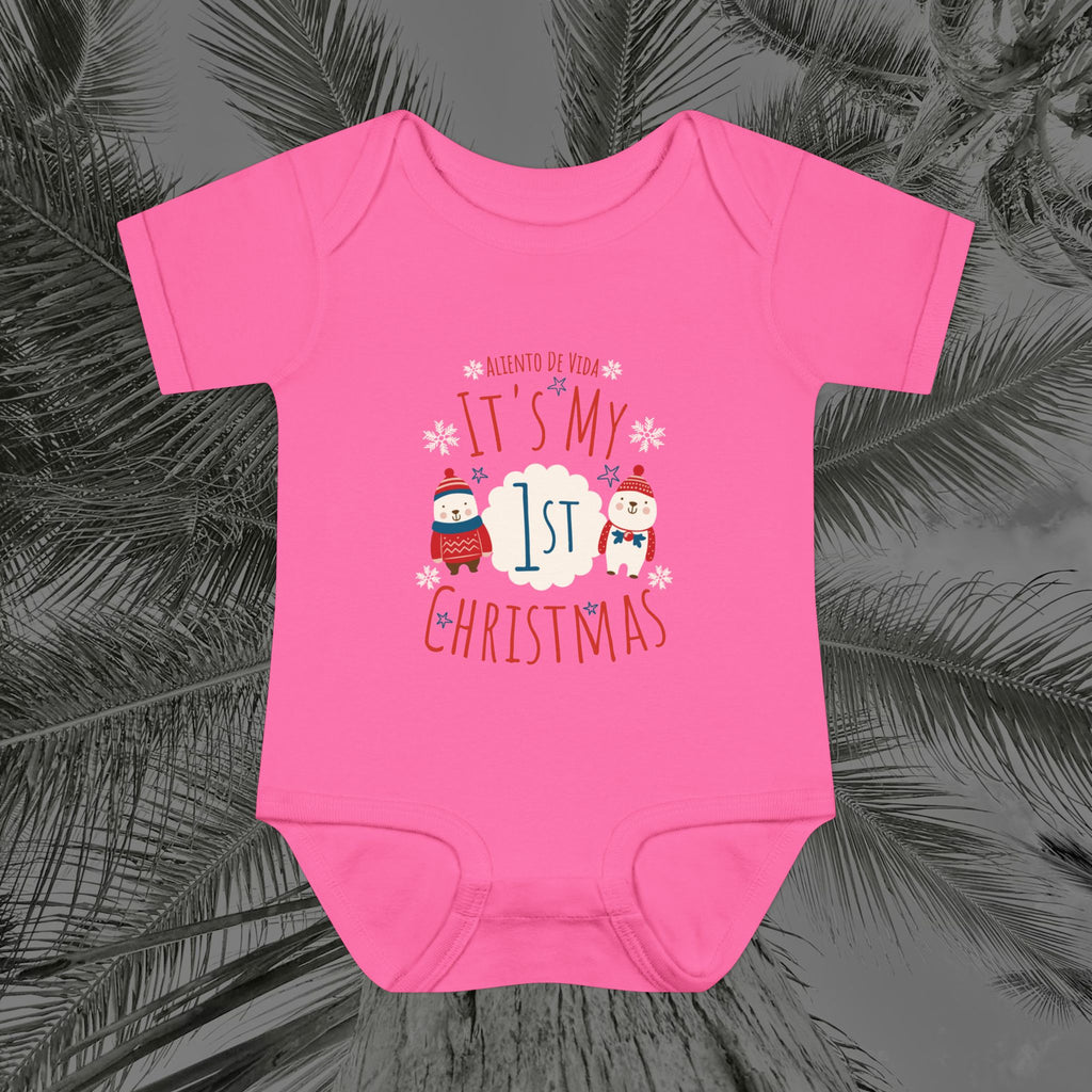 Little North Pole Newbie - (UNISEX) Baby Bodysuit / Infant Onesie - Aliento De Vida