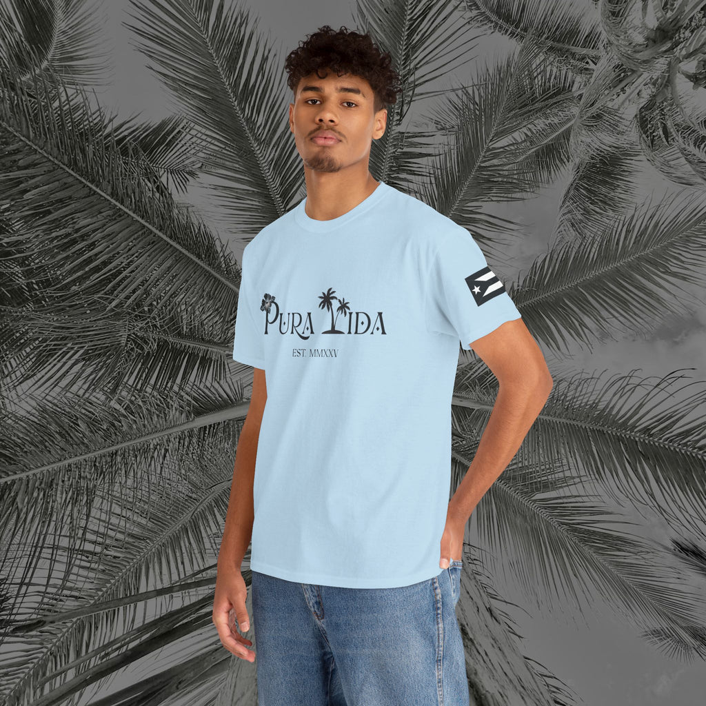 Isla Vibrante - PR COLLECTION - (UNISEX) Heavy Cotton Tee - Aliento De Vida