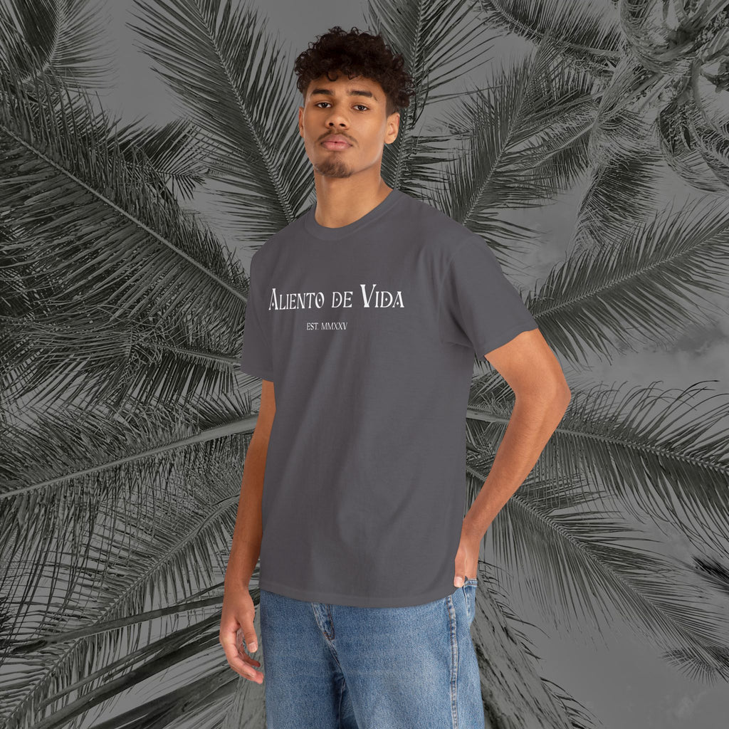 Resting Beach Face - (UNISEX) Heavy Cotton Tee - Aliento De Vida