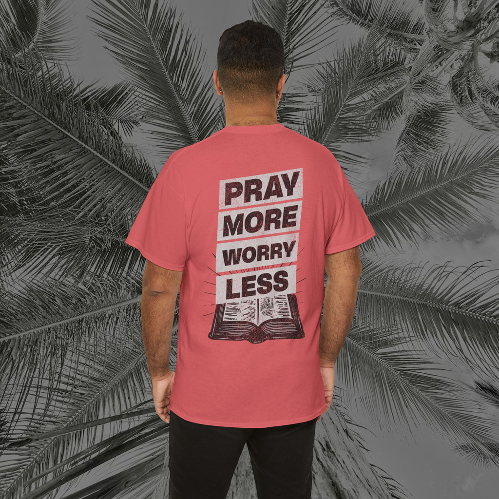 Peace Through Prayer - (UNISEX) Heavy Cotton Tee - Aliento De Vida