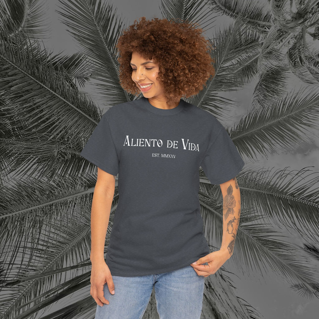 Peace Through Prayer - (UNISEX) Heavy Cotton Tee - Aliento De Vida
