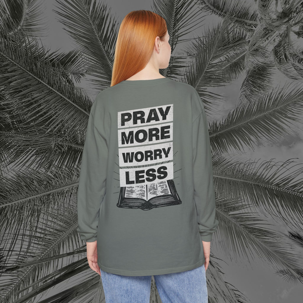 Peace Through Prayer - (UNISEX) Long Sleeve Shirt - Aliento De Vida