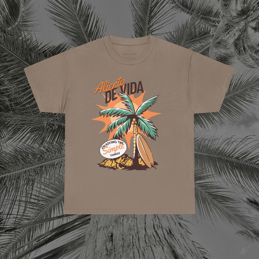 Pure Palm - (UNISEX) Heavy Cotton Tee - Aliento De Vida