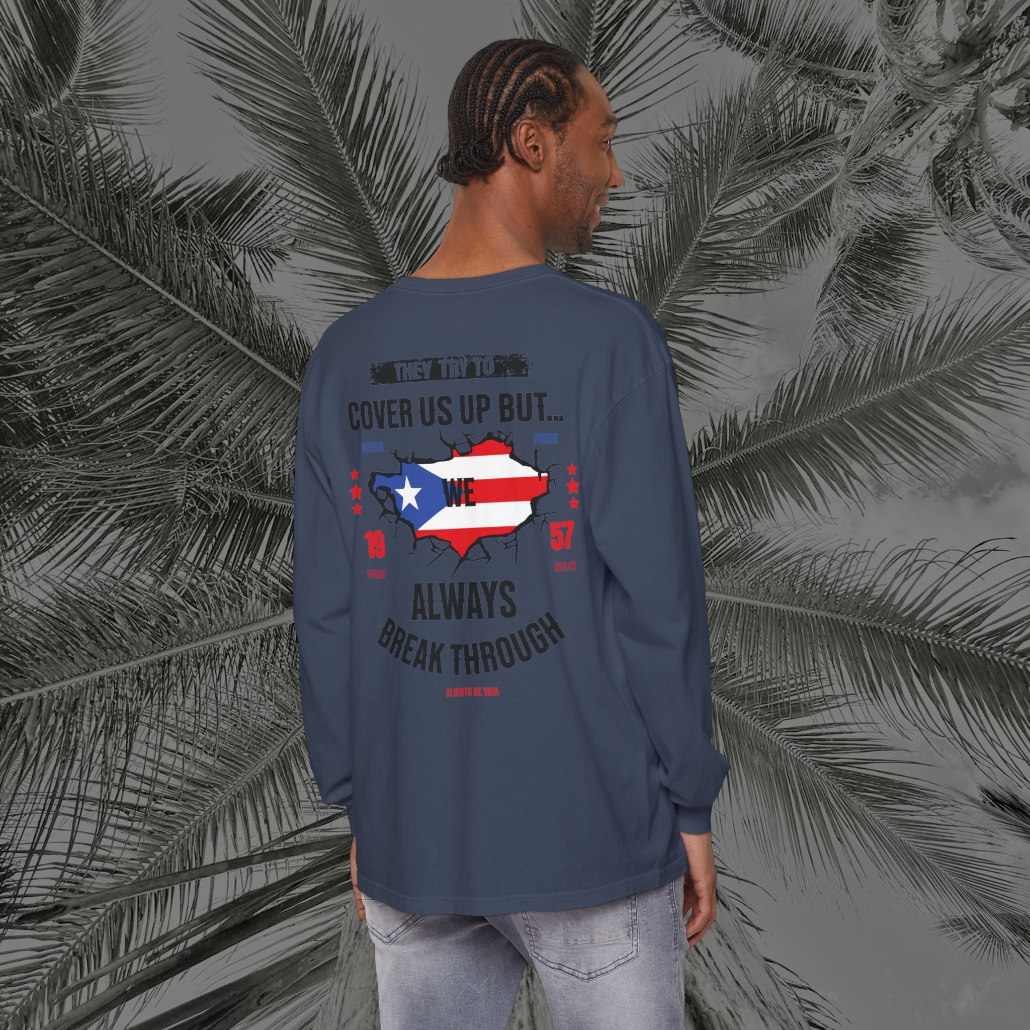 WE ARE PUERTO RICAN - (UNISEX) Long Sleeve T-Shirt - Aliento De Vida
