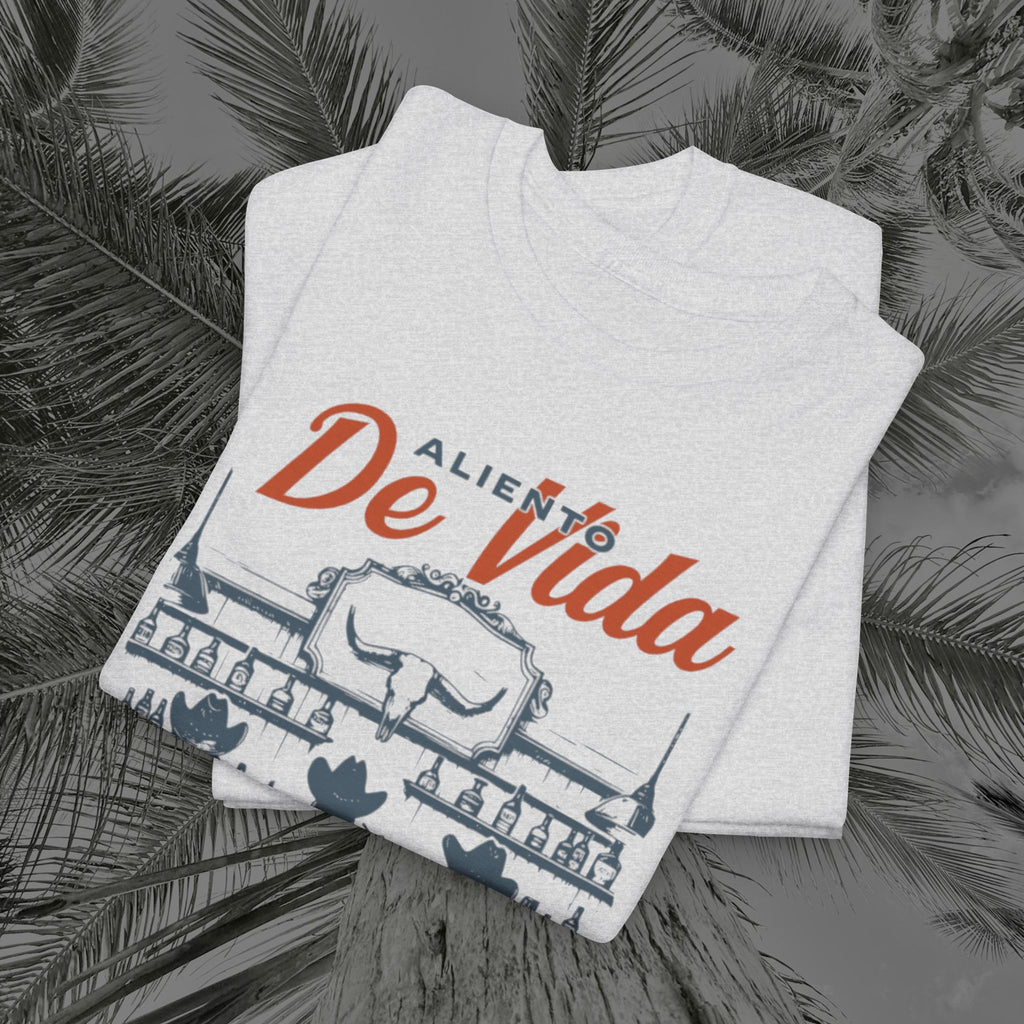 Let's Have A Drink - (UNISEX) Heavy Cotton T-Shirt - Aliento De Vida