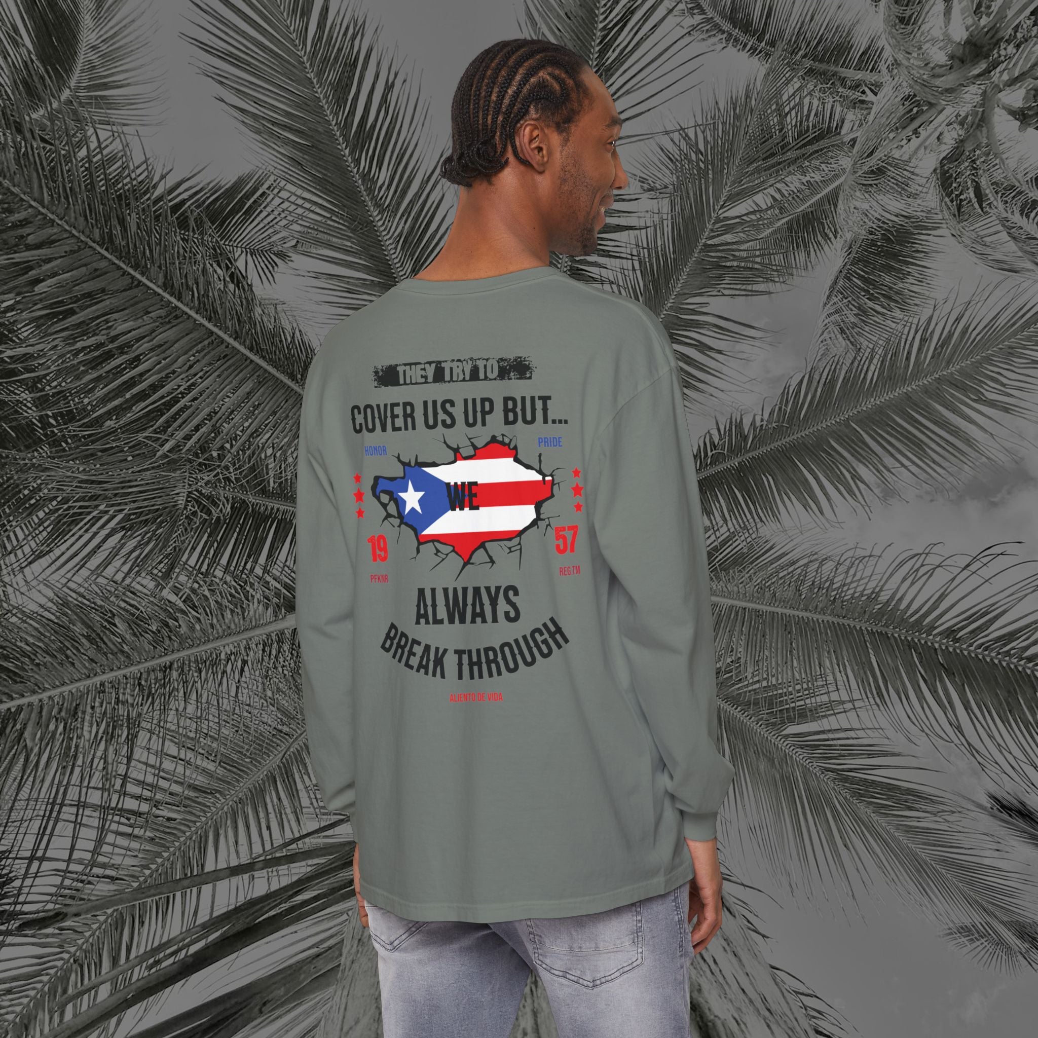WE ARE PUERTO RICAN - (UNISEX) Long Sleeve T-Shirt - Aliento De Vida