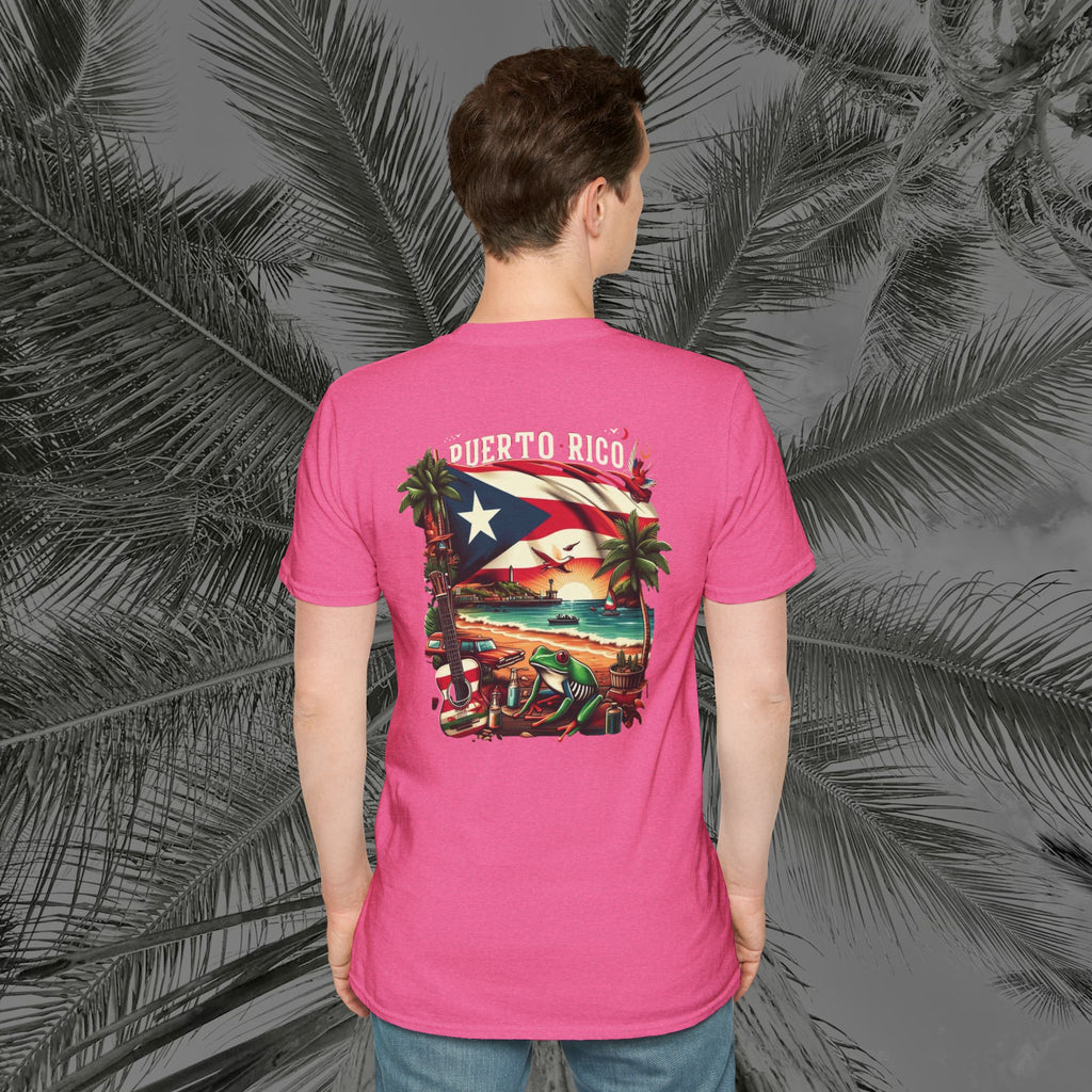 Coqui De La Playa - PR COLLECTION - (UNISEX) T-Shirt - Aliento De Vida
