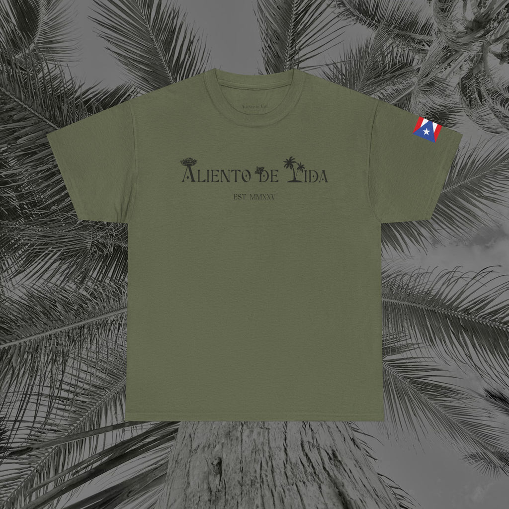 WE ARE PUERTO RICAN - PR COLLECTION - (UNISEX) Heavy Cotton Tee - Aliento De Vida