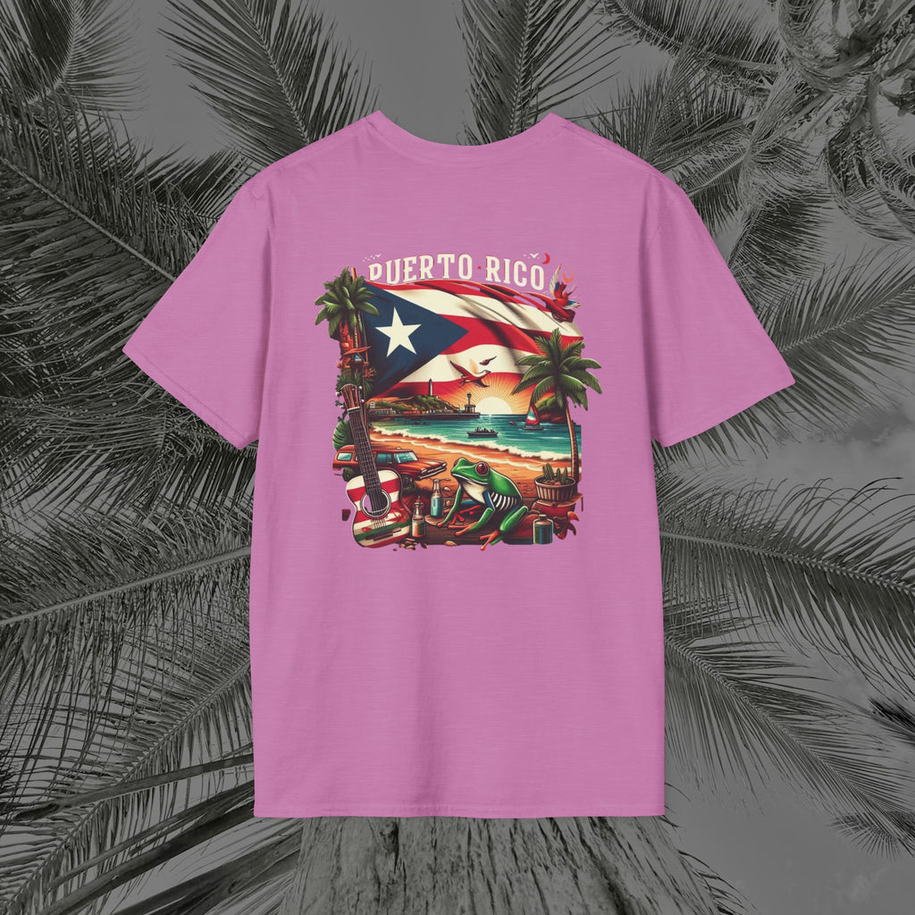 Coqui De La Playa - PR COLLECTION - (UNISEX) T-Shirt - Aliento De Vida