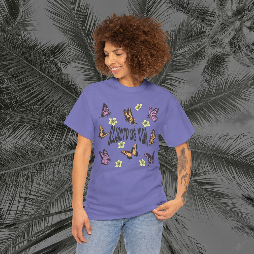 Butterfly Effect - (UNISEX) Heavy Cotton T-Shirt - Aliento De Vida