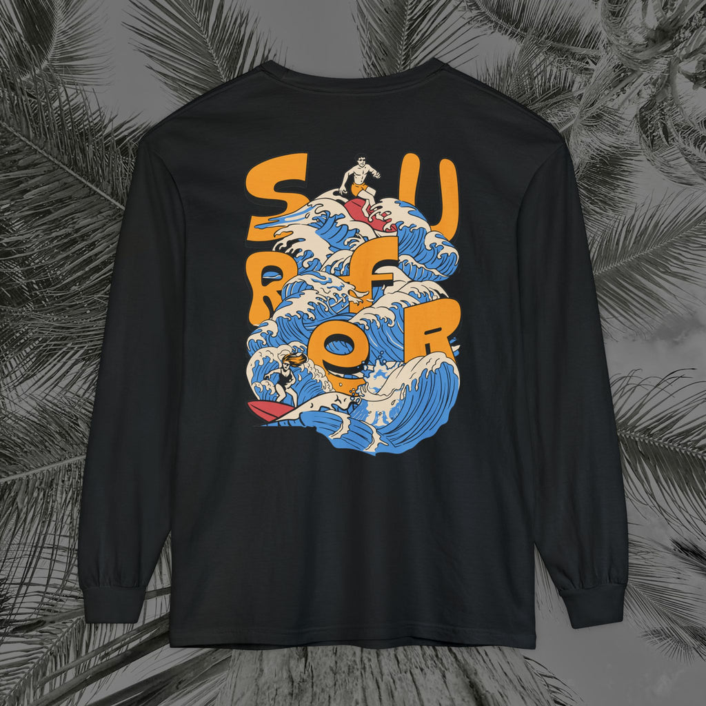 Ocean Motion - (UNISEX) Long Sleeve T-Shirt - Aliento de Vida