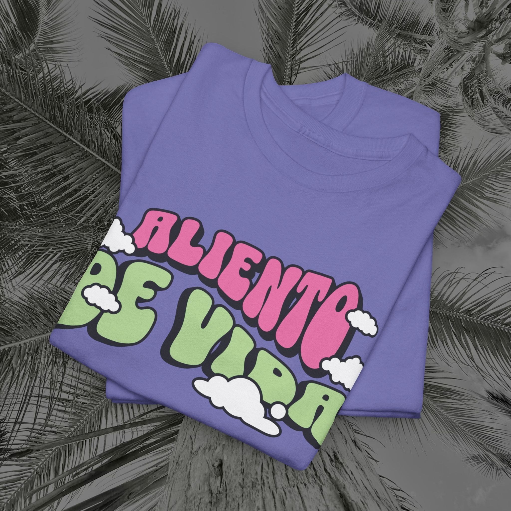 Clouds #2 - (UNISEX) Heavy Cotton T-Shirt - Aliento De Vida