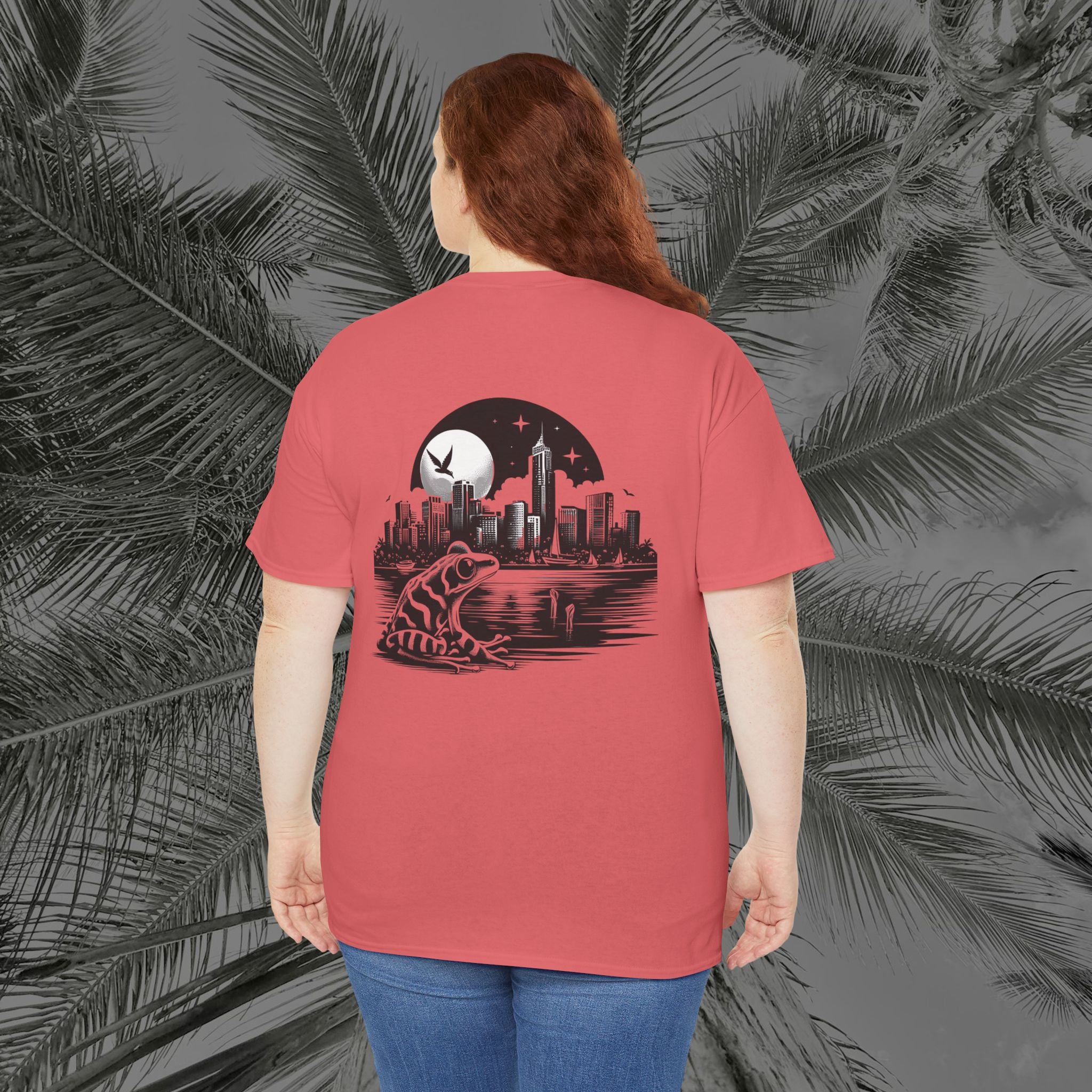 Urban Amphibian - (UNISEX) Heavy Cotton Tee - Aliento De Vida