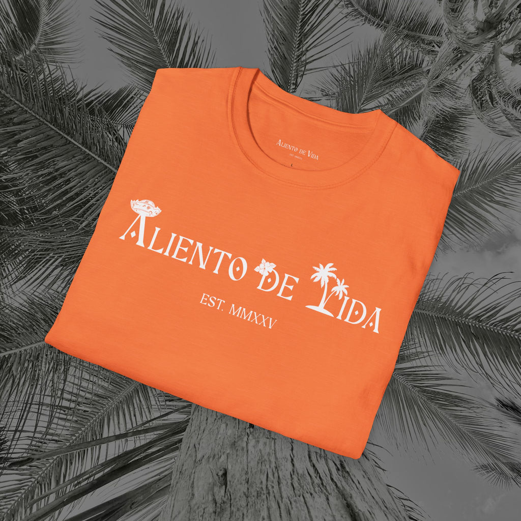 A Slice of Paradise - PR COLLECTION - (UNISEX) Soft style T-Shirt - Aliento De Vida