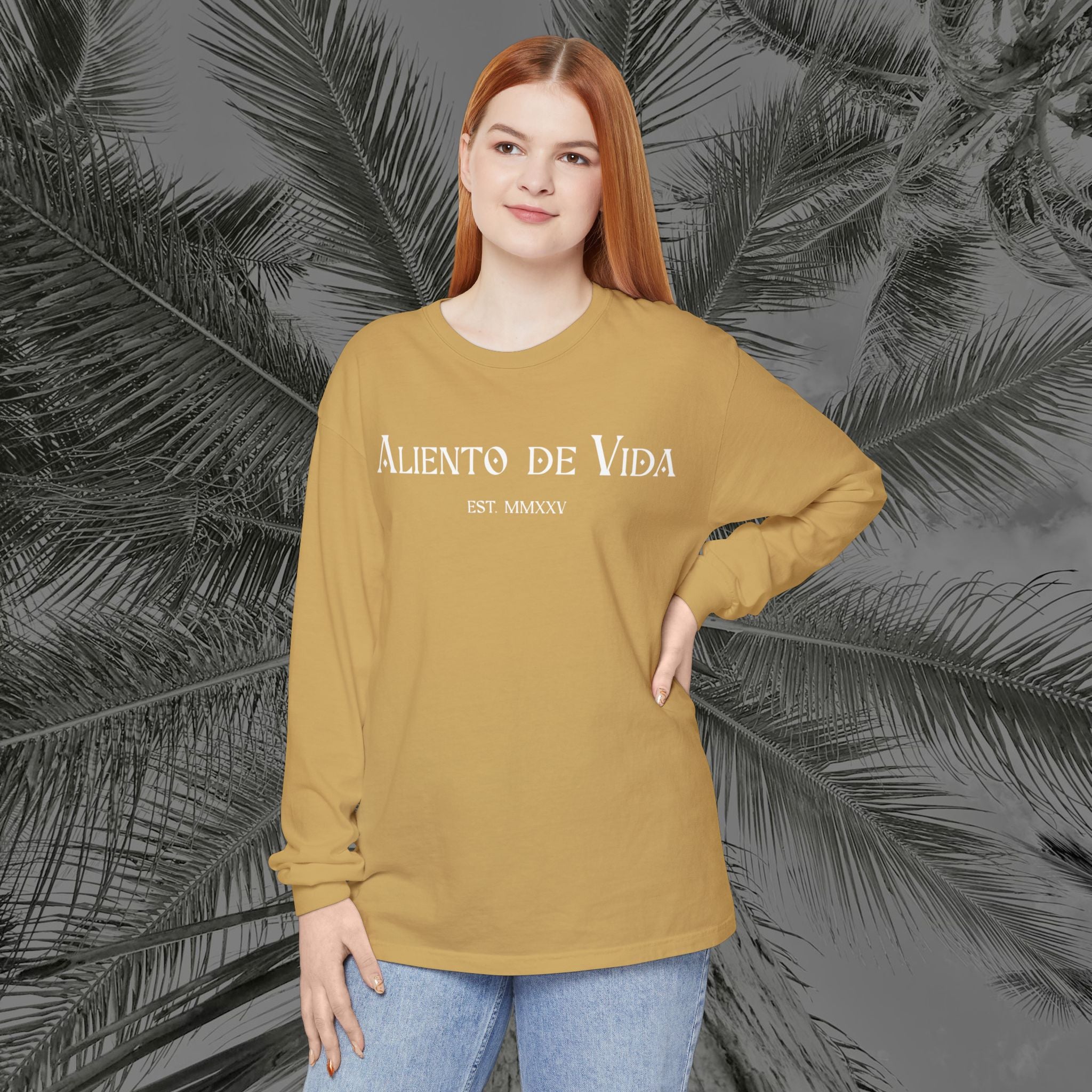 Peace Through Prayer - (UNISEX) Long Sleeve Shirt - Aliento De Vida