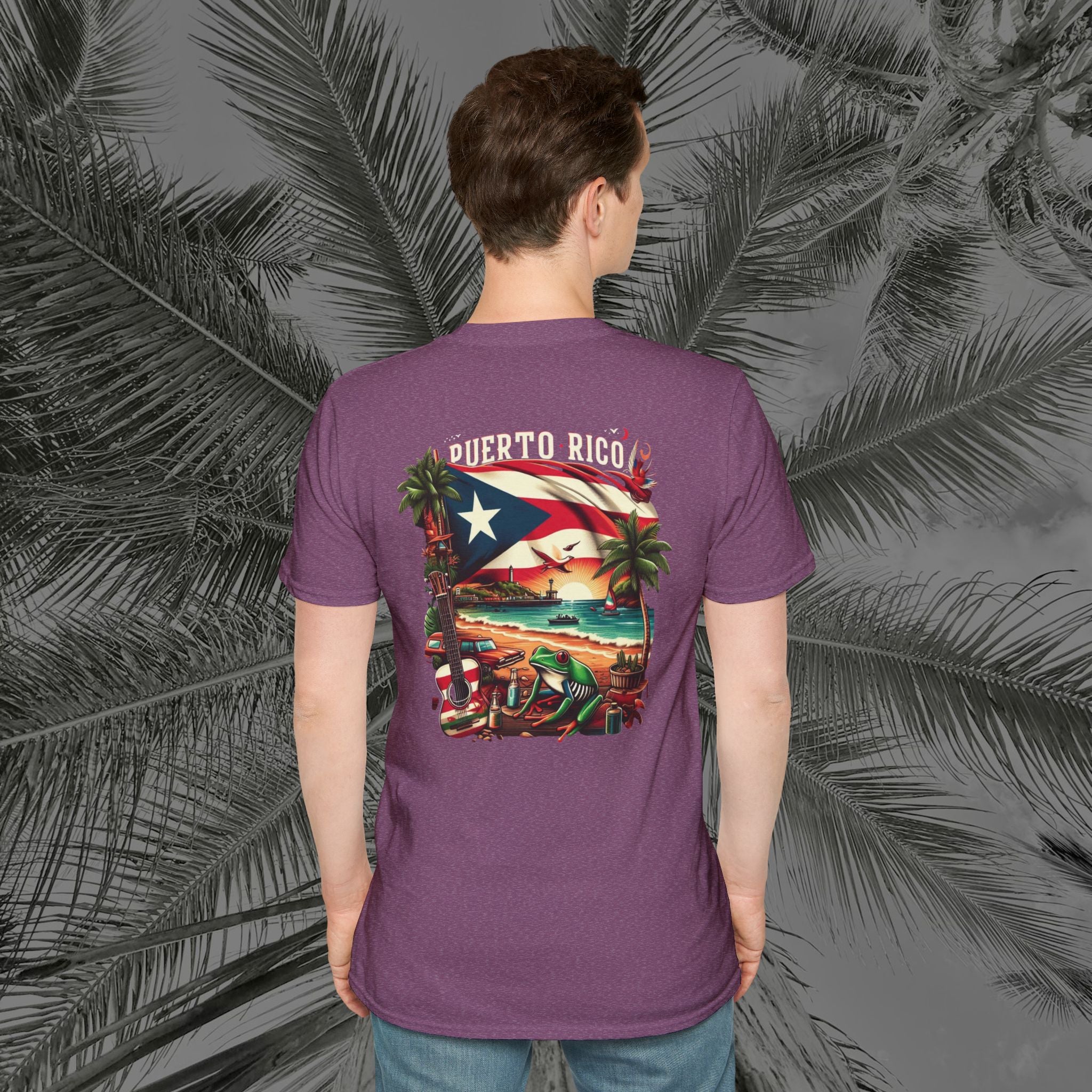 Coqui De La Playa - PR COLLECTION - (UNISEX) T-Shirt - Aliento De Vida