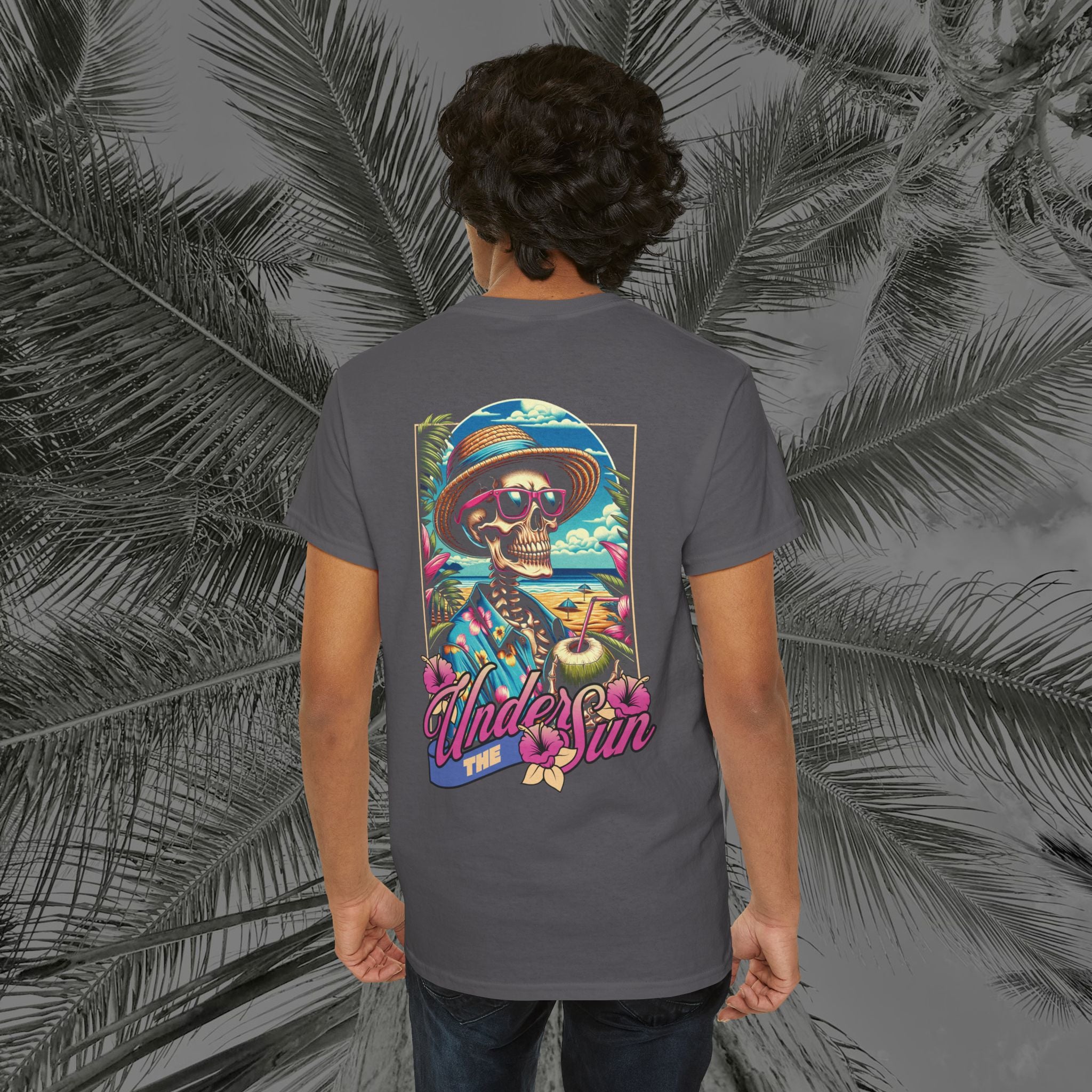 Resting Beach Face - (UNISEX) Heavy Cotton Tee - Aliento De Vida