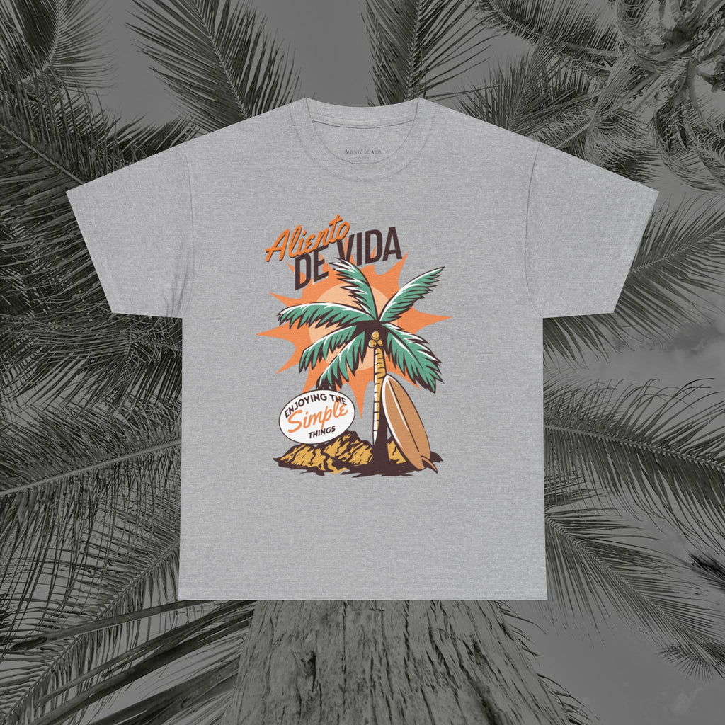 Pure Palm - (UNISEX) Heavy Cotton Tee - Aliento De Vida
