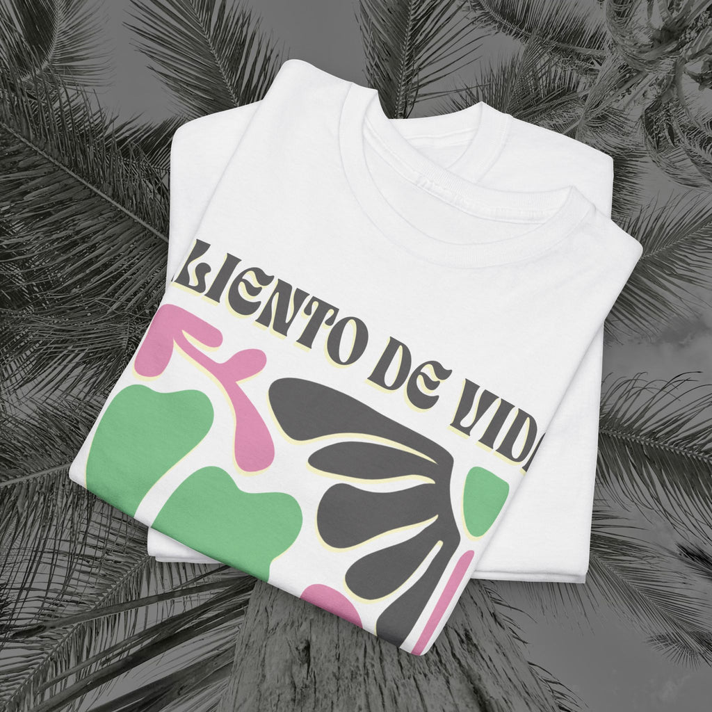 One Breath, Infinite Bloom #2 - (UNISEX) Heavy Cotton T-Shirt - Aliento De Vida