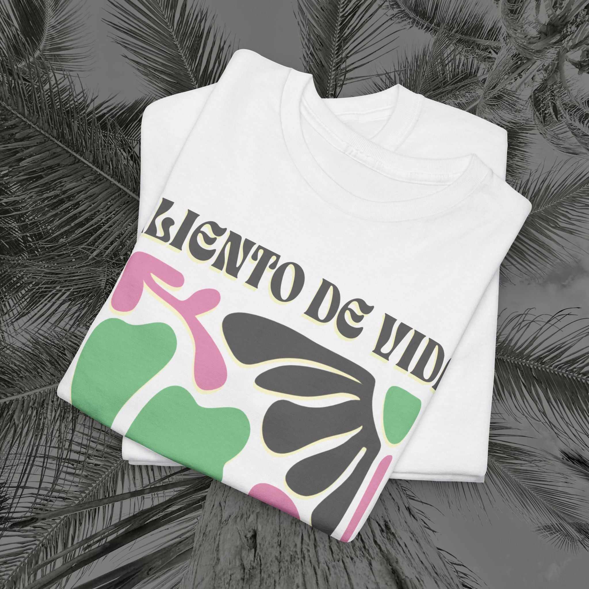 One Breath, Infinite Bloom #2 - (UNISEX) Heavy Cotton T-Shirt - Aliento De Vida