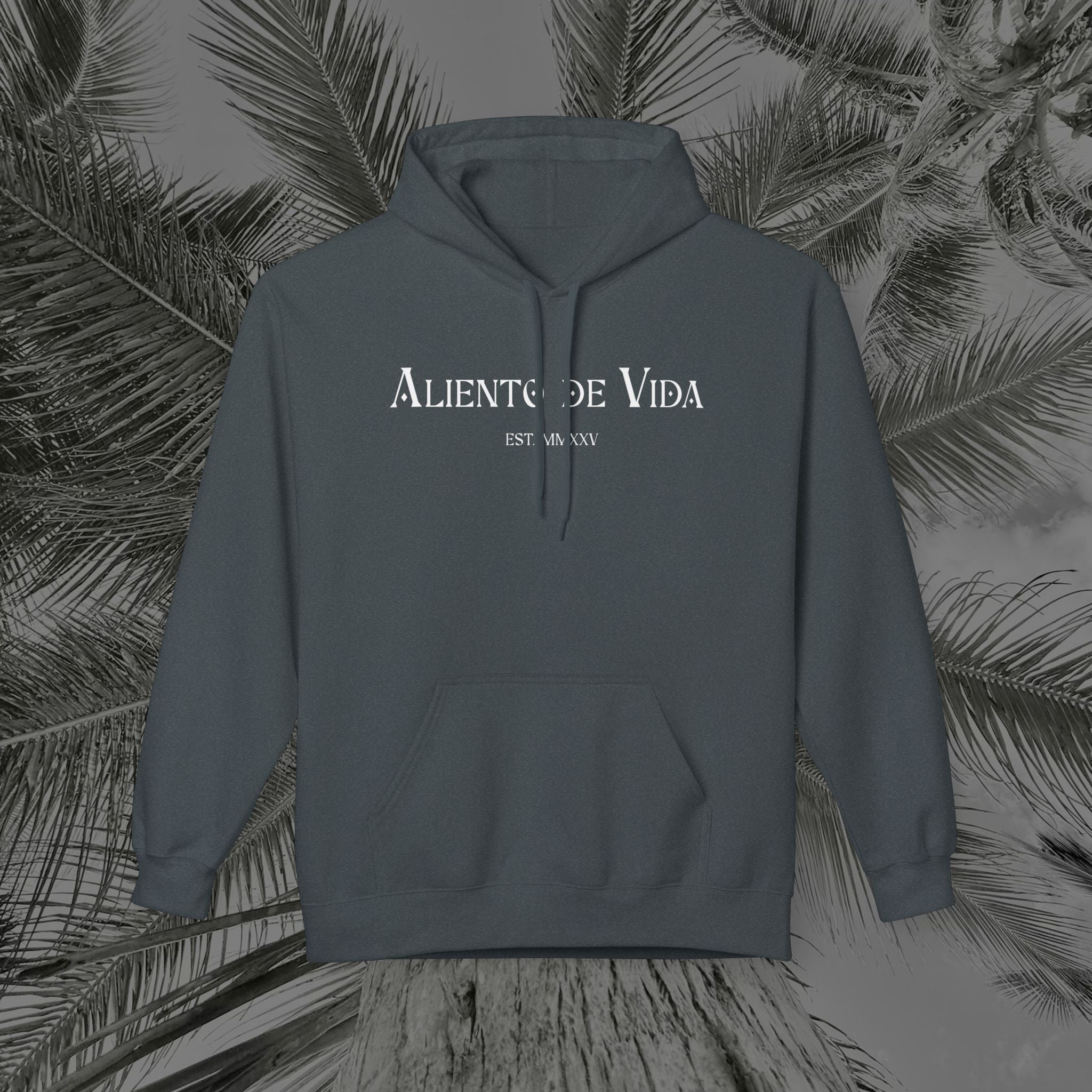 Peace Through Prayer - (UNISEX) Midweight Fleece Hoodie - Aliento De Vida