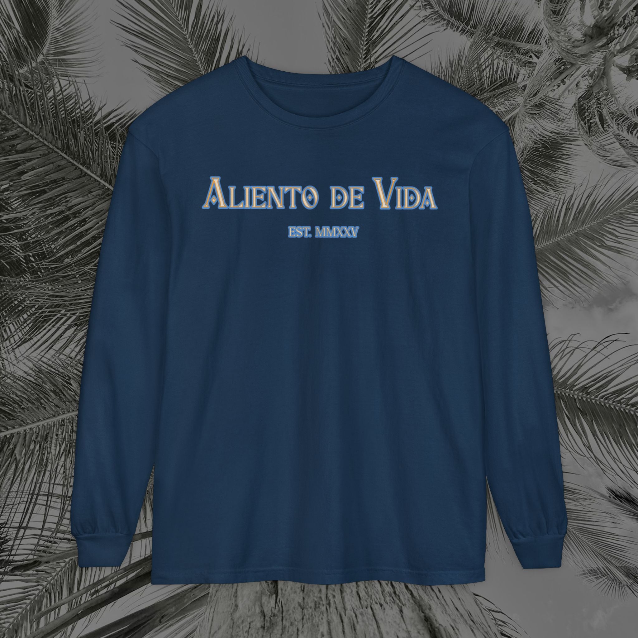 Ocean Motion - (UNISEX) Long Sleeve T-Shirt - Aliento de Vida