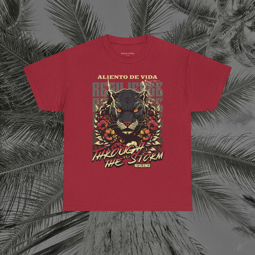 Rise of the Panther - (UNISEX) Heavy Cotton Tee - Aliento De Vida