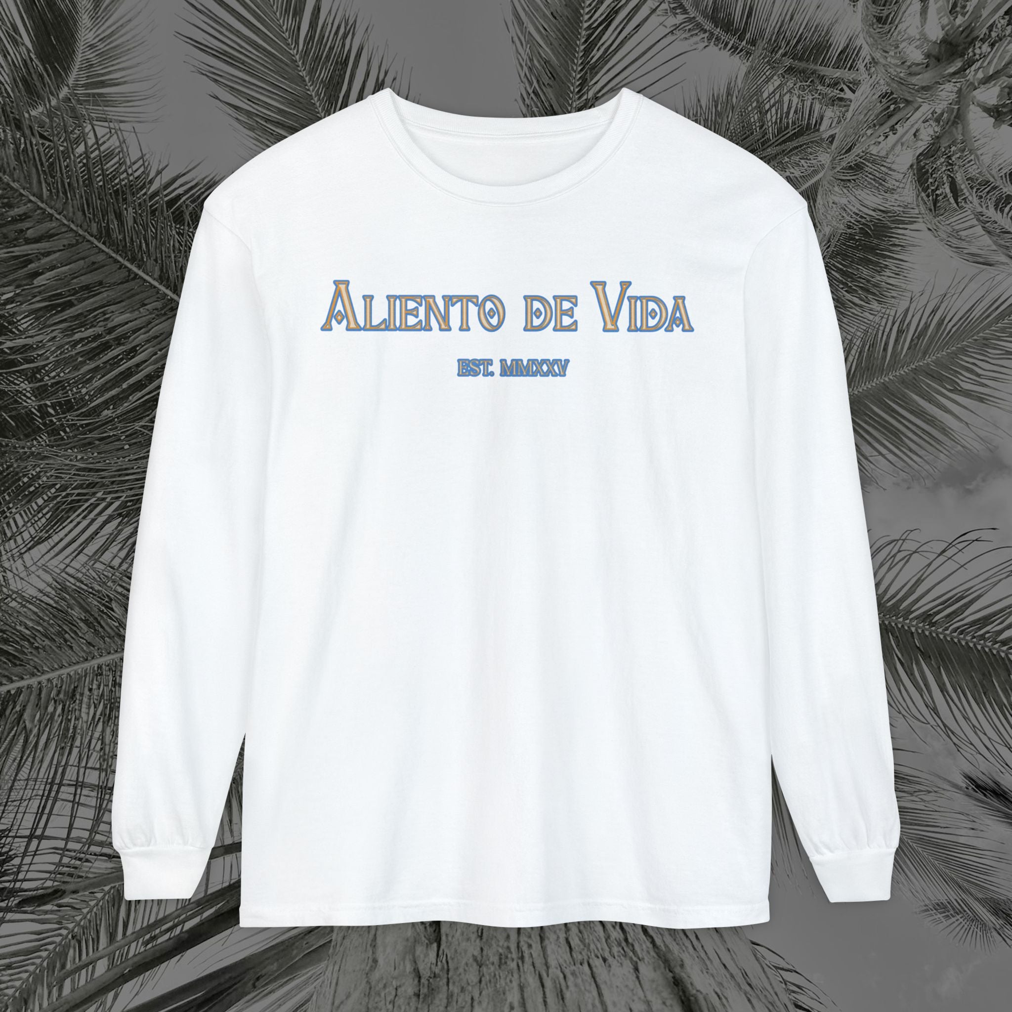 Ocean Motion - (UNISEX) Long Sleeve T-Shirt - Aliento de Vida