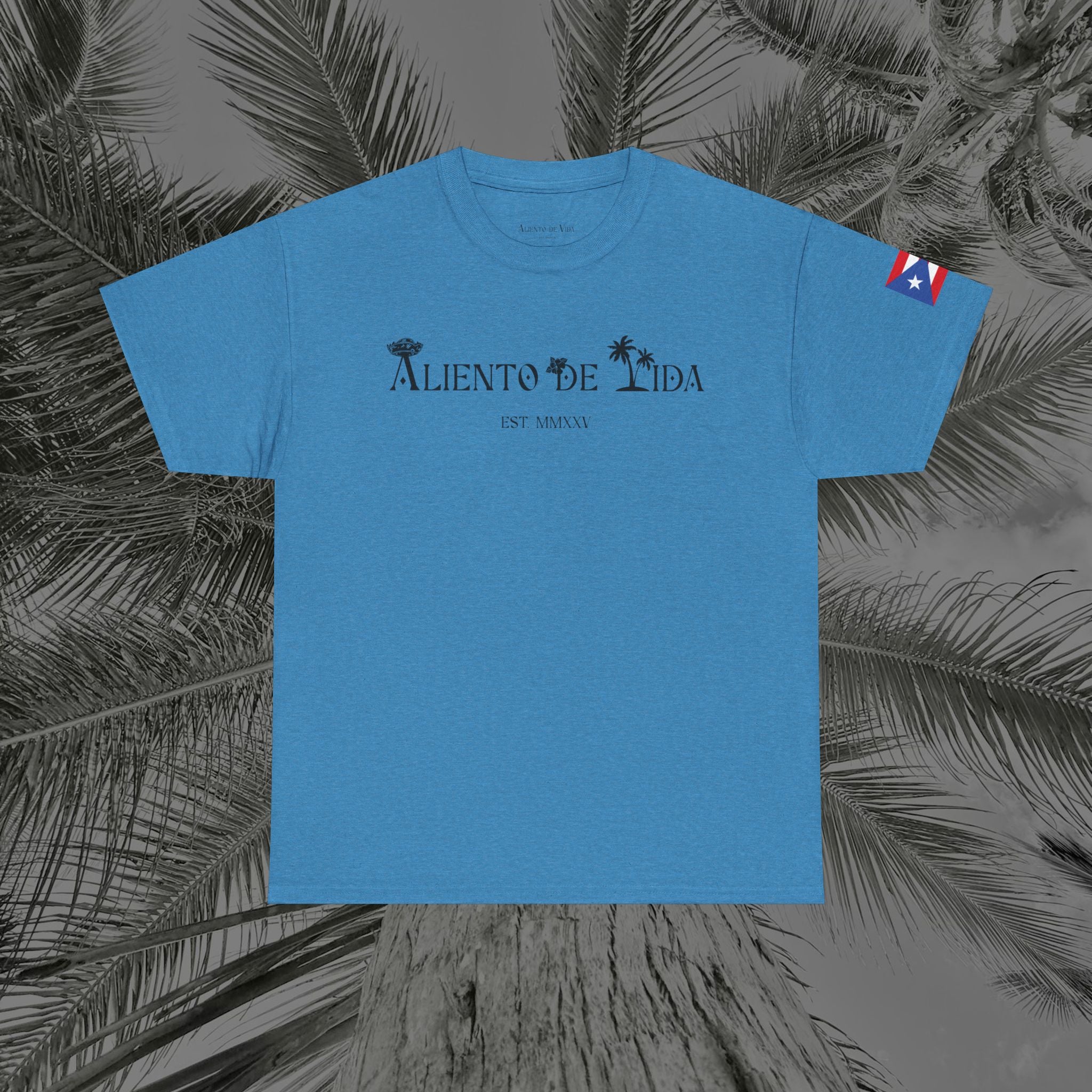 WE ARE PUERTO RICAN - PR COLLECTION - (UNISEX) Heavy Cotton Tee - Aliento De Vida
