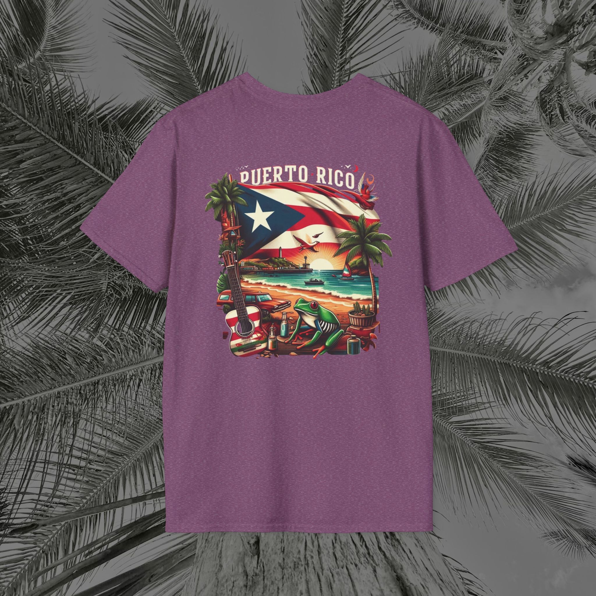 Coqui De La Playa - PR COLLECTION - (UNISEX) T-Shirt - Aliento De Vida