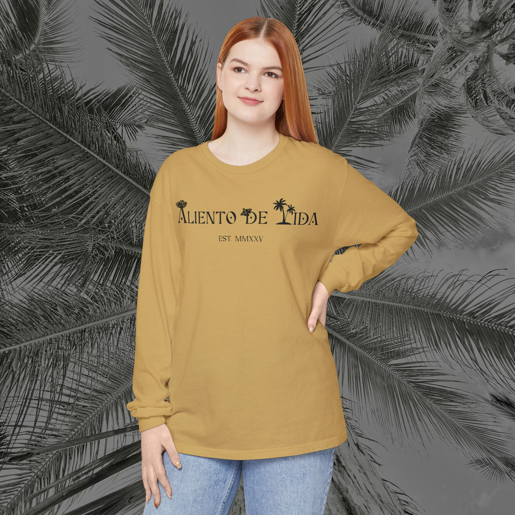 Isla Vibrante - (UNISEX) Long Sleeve T-Shirt - Aliento De Vida