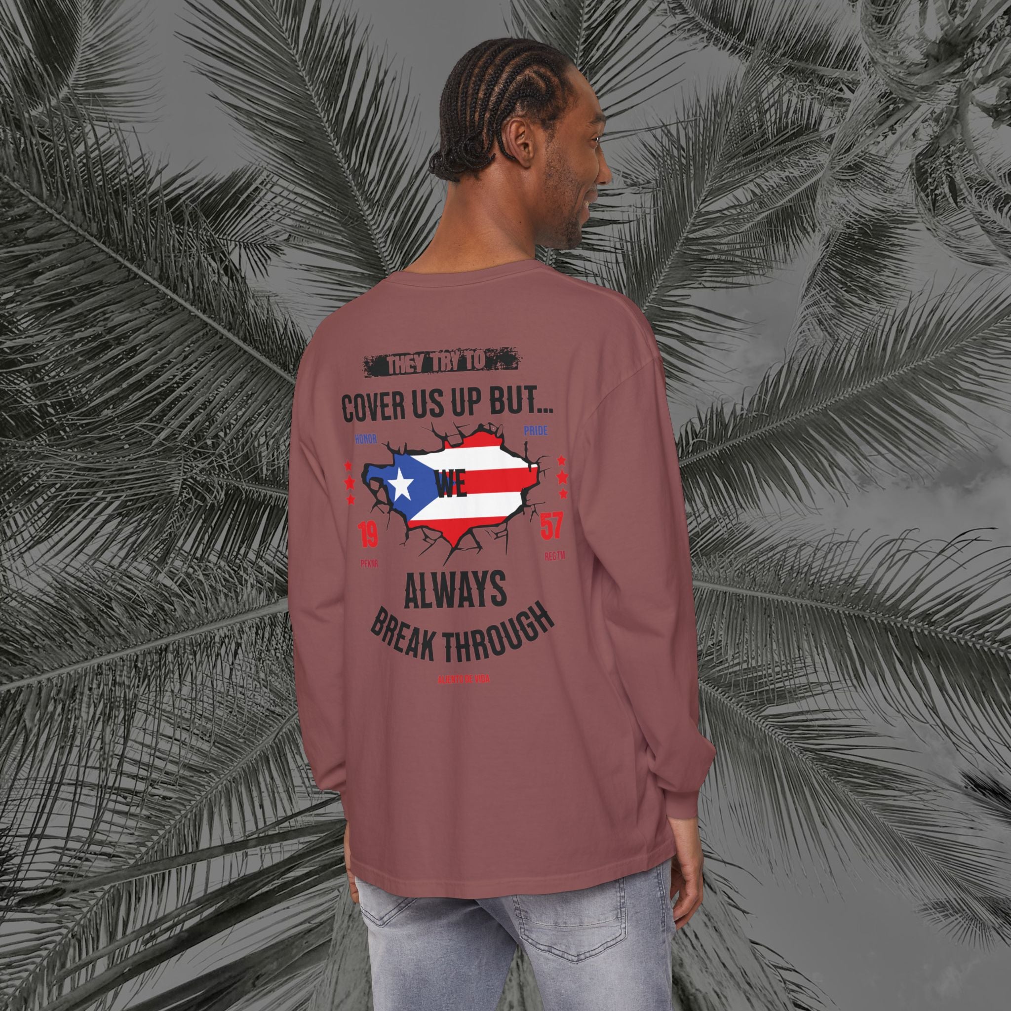 WE ARE PUERTO RICAN - (UNISEX) Long Sleeve T-Shirt - Aliento De Vida
