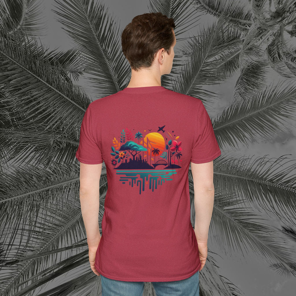 Vibrant Vibes - (UNISEX) Soft style T-Shirt - Aliento De Vida